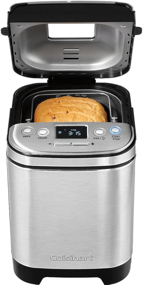 cuisinart stainless steel bread box|Cuisinart bread machine.